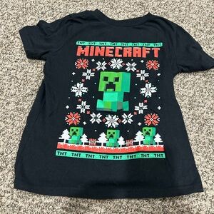 Minecraft boys shirt size 4/5.